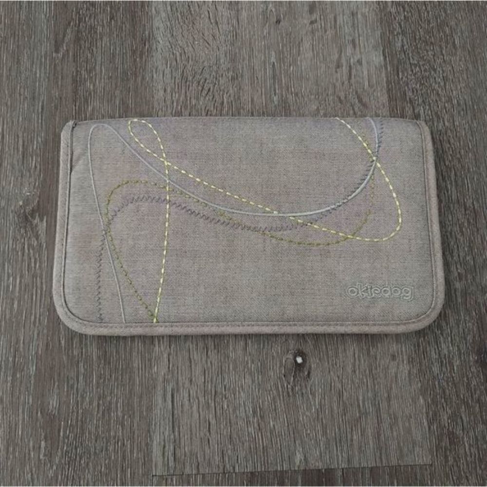 Okiedog Document And Passport Holder Travel Wallet Urban Grey